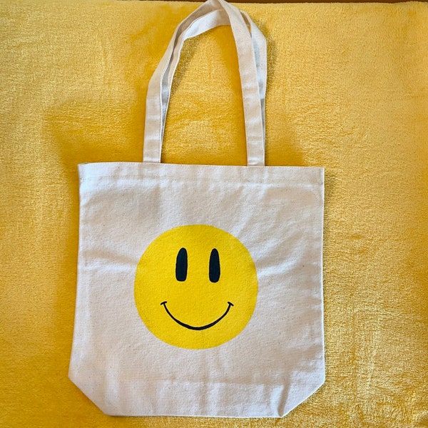 Painted Tote Bag - Etsy