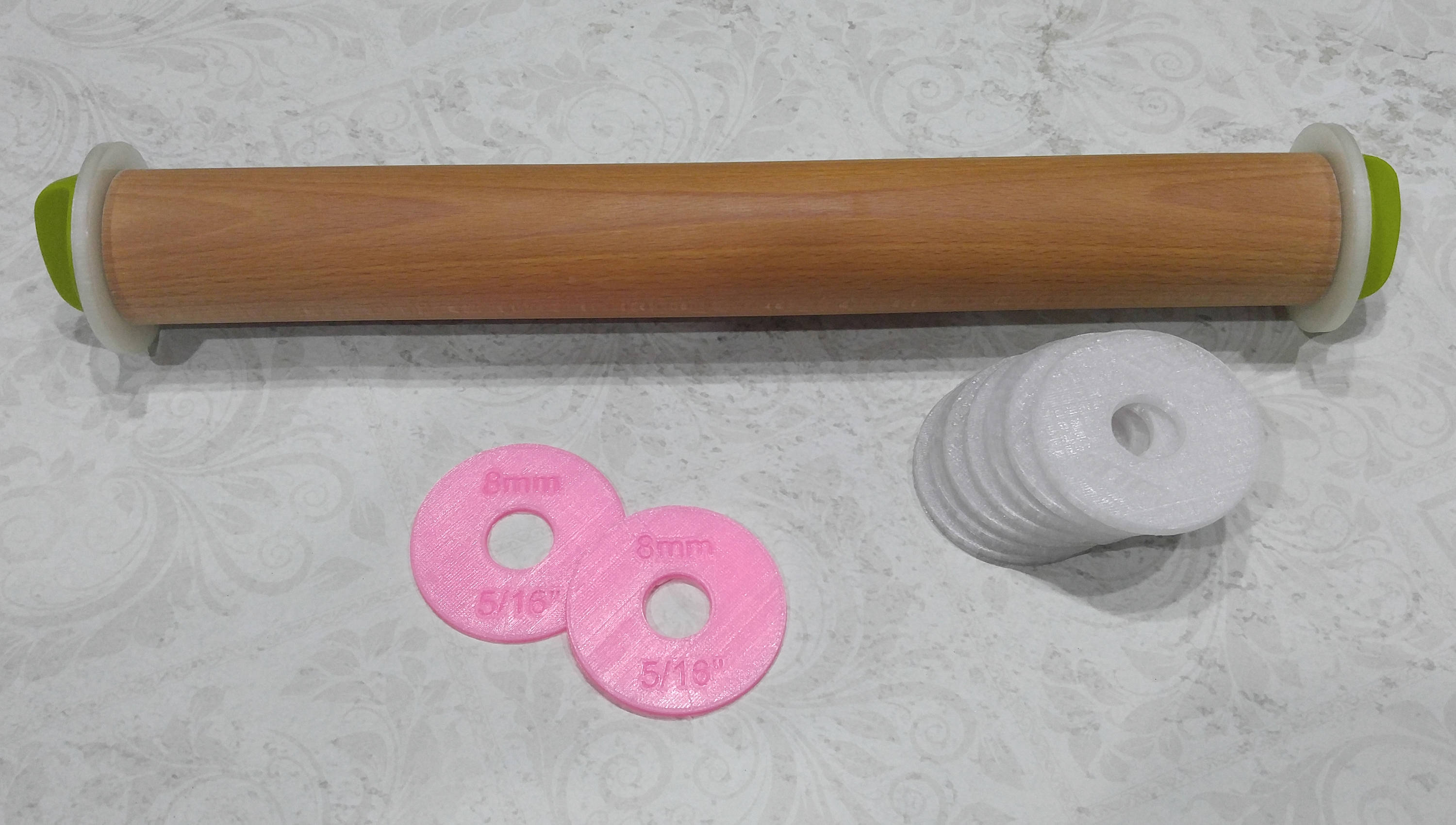 Joseph Joseph Custom Rolling Pin Guides (2 Guide Set)