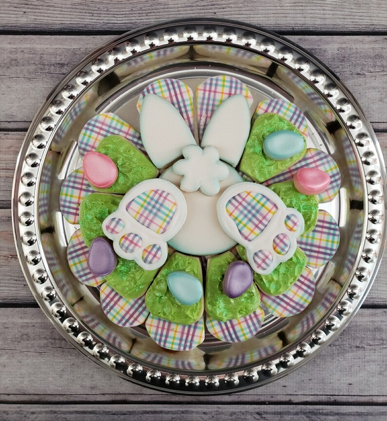 Easter Platter Set Cookie Cutters or Fondant Cutters Etsy