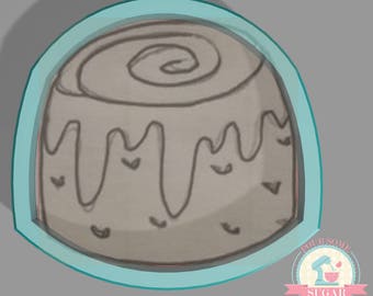 Cinnamon Roll Cookie Cutter (Nice Buns)