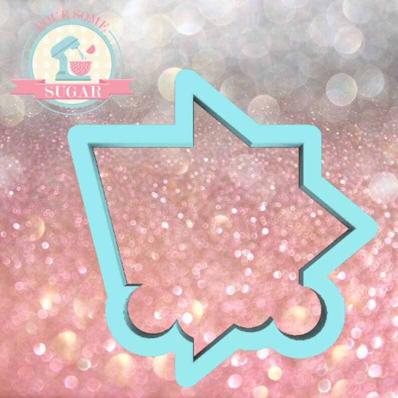 Retro Bowling Sign 1 Cookie Cutter image 0