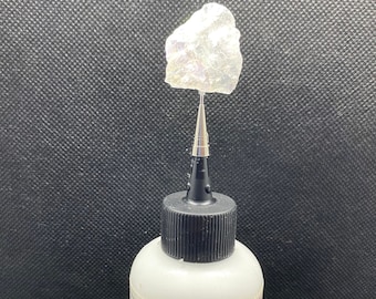 Crystal Stopper Topper ~ Crystal Designs Inspired DOODAD ~  Fine Tip Glue Pin. Hand Made in USA.
