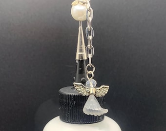 Stopper Topper *SINGLE* - Angel, Stainless Steel Fine Tip Glue Pin, Hand Made in USA,