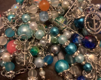 BEACH inspired Grab Bag Special! 3 Stopper Topper Fine Tip Glue Pins - Random Selection