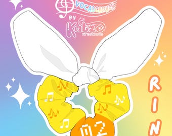 Vocaloid Scrunchies | Rin