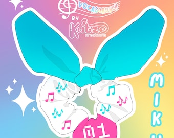 Vocaloid Scrunchies | Miku