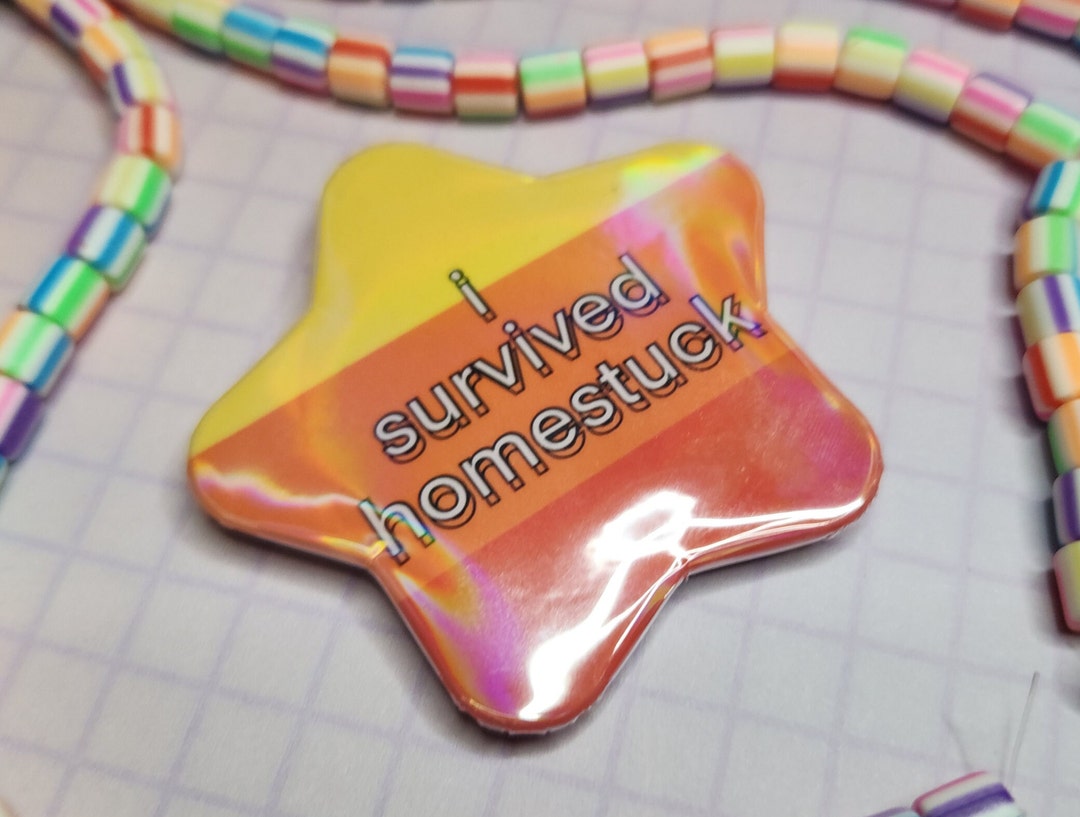 Jkkh I Survived Homestuck Pinback Button - Etsy UK