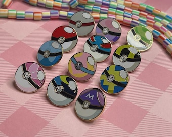 Poke Bauble Mini Enamel Pins
