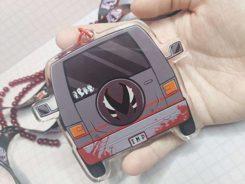 Helluva Car Ride Shaker Charm Etsy