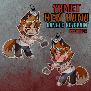 YKMET: Ren Dangle Keychain | PREORDER