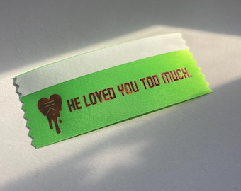 Te quería demasiado / Cinta de insignia Strade