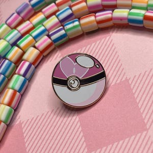 Love Ball Mini Enamel Pin