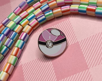 Love Ball Mini Enamel Pin