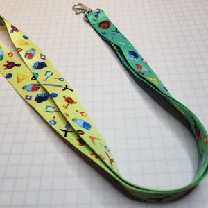 Zelda Ocarina of Time Items Lanyard