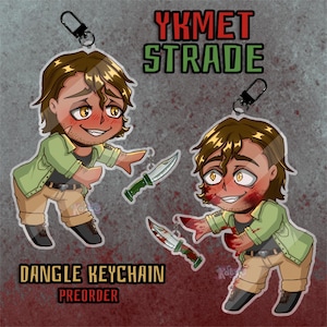 YKMET: Strade Dangle Keychain | PREORDER