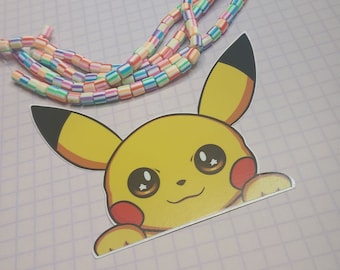 Electric Mouse Peeker Sticker