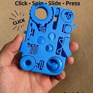 12-in-1 Sensory Fidget Toy for Stress Relief & Focus