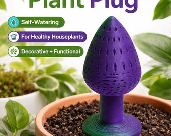 PlantPlug – Decorative Drainage Watering Spike