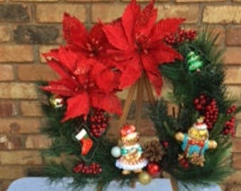 gingerbread cookie cutter wreath