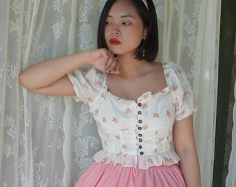CANDACE TOP in Pink 