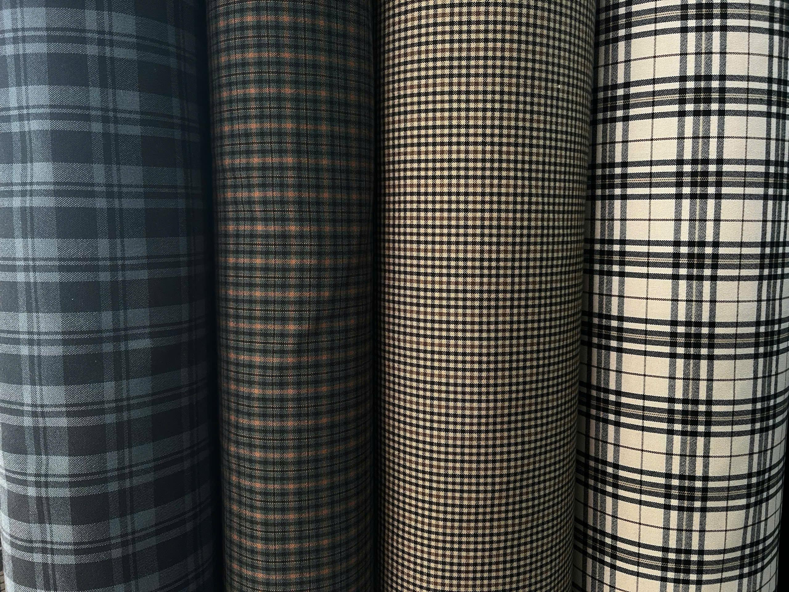 Fabric: MM- Tartan Fabric Collection- Tartan Epic II Checkered Pattern ...
