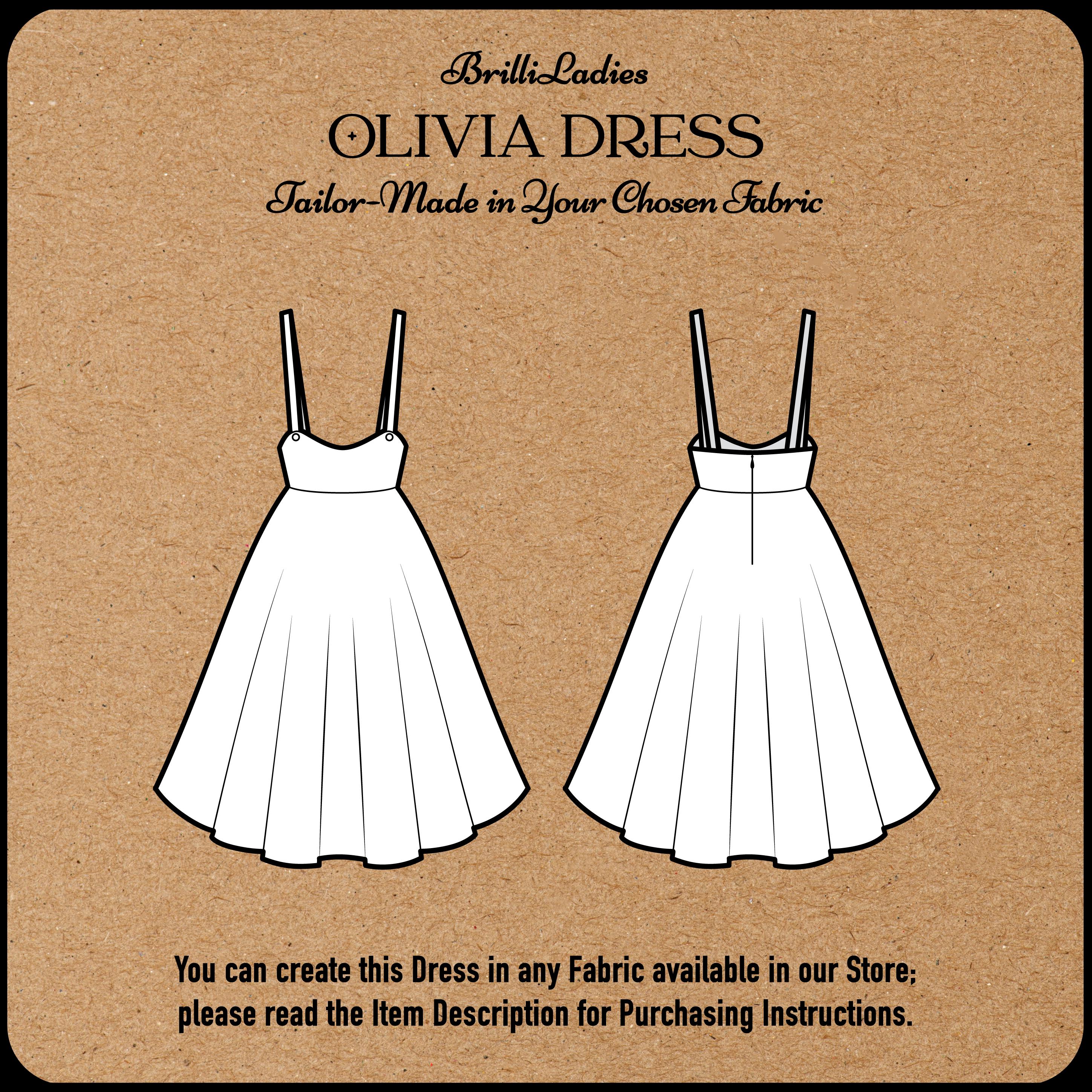 OLIVIA DRESS in Tartan #23 Fabric | Jumper Dress, Pinafore Dress