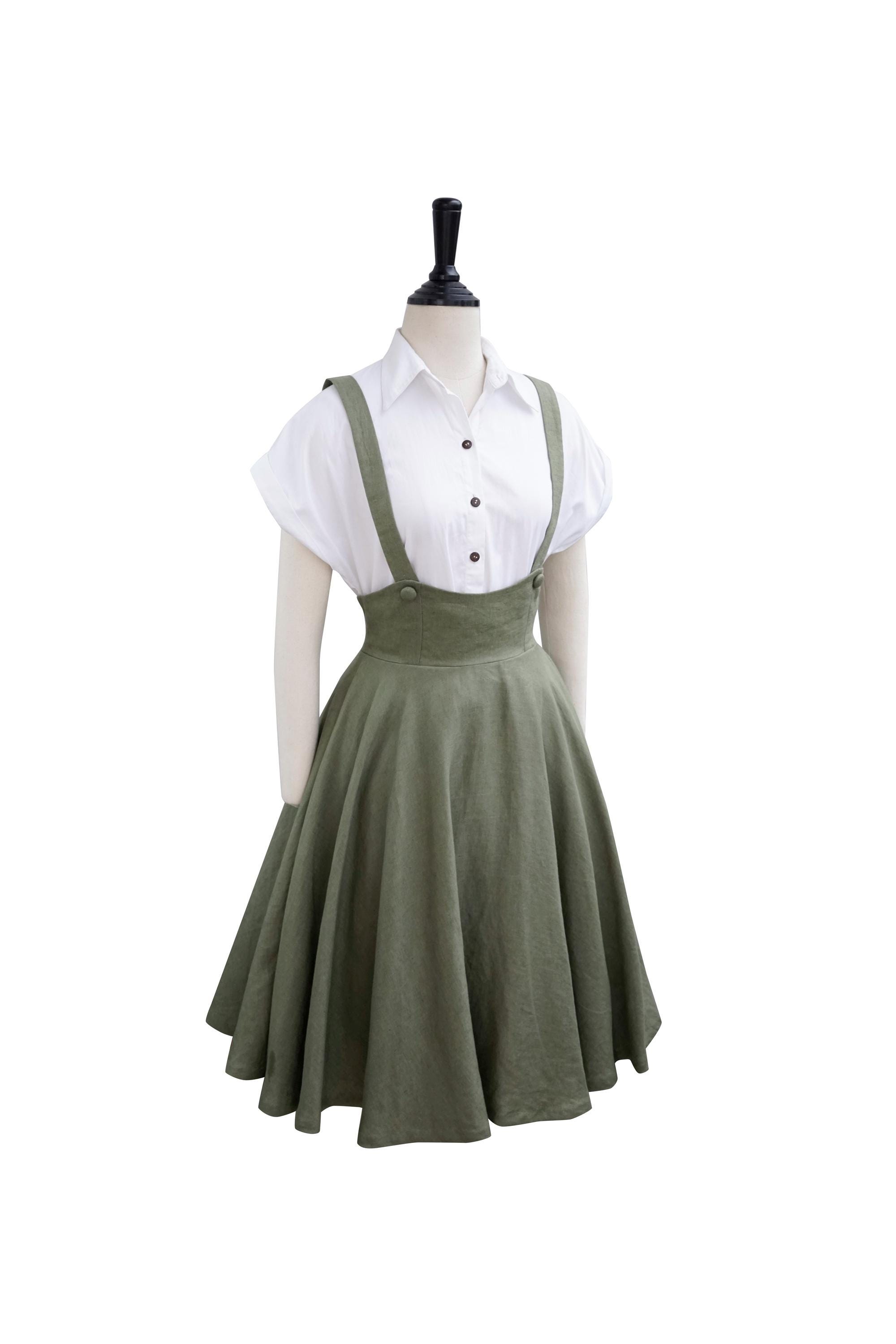 OLIVIA DRESS in Premium Linen LT - 