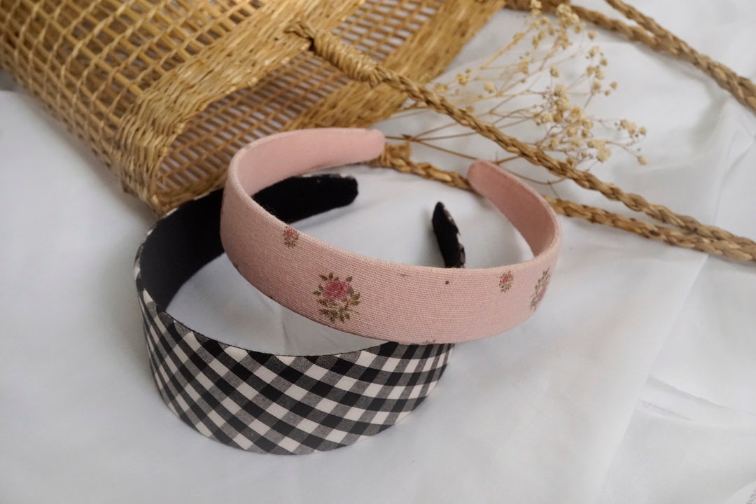 Buy with Dress/ Skirt - HEADBAND in your fabric choice | Floral Handmade Hair accessories | Hairband matching dresses skirts brilliladies