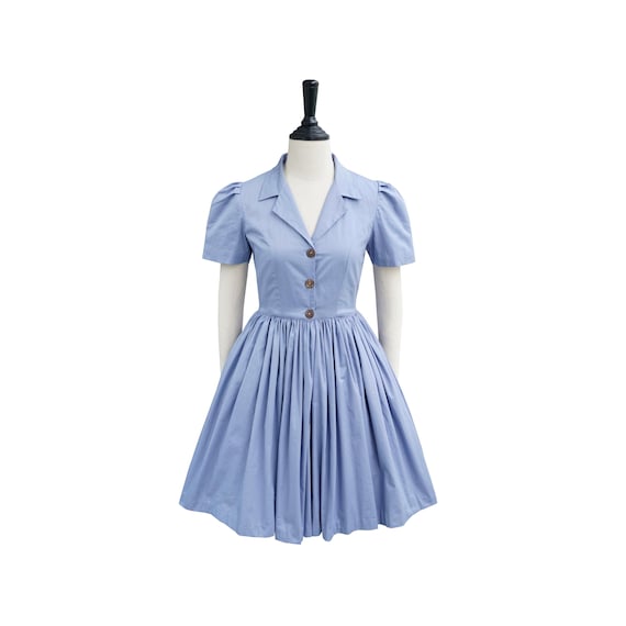 grey pin up dress Retro Stage 1950s Stripe Lace-Up Swing Dress White & Gray