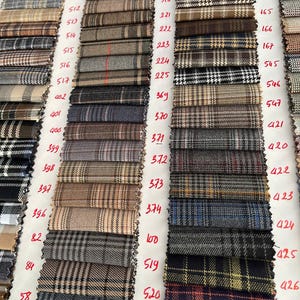 Stof: Klassieke tartan 2 – op maat gesneden | Schotse tartanstof, geruite stof, zachte stof voor rokken en jassen – BrilliLadies