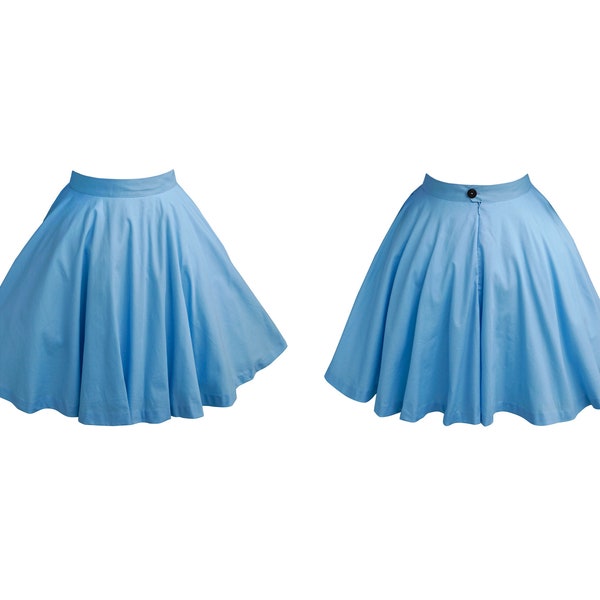 Light Blue Skirt Etsy