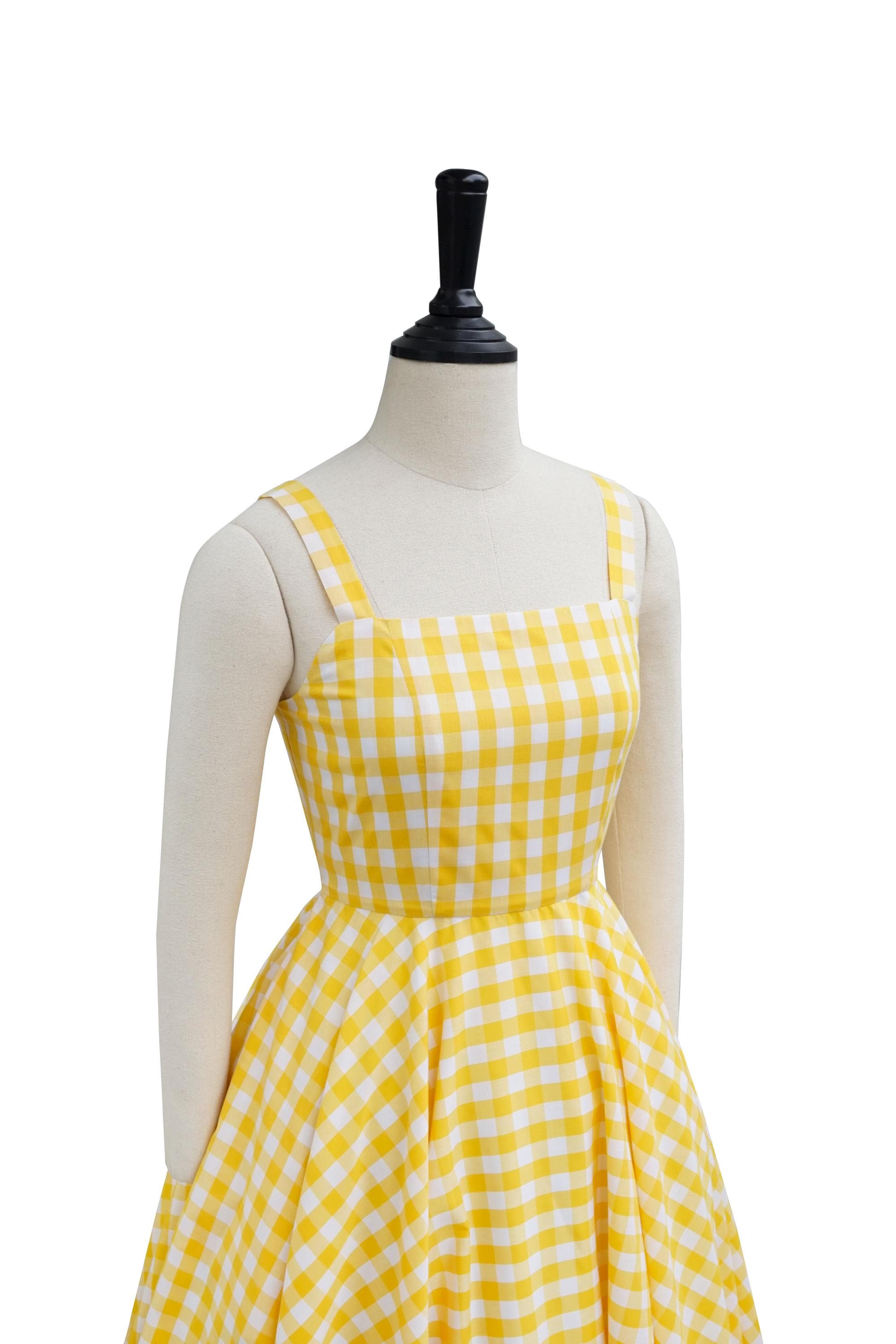 andmary　Hanna check dress ANDMARY】Hanna check dress