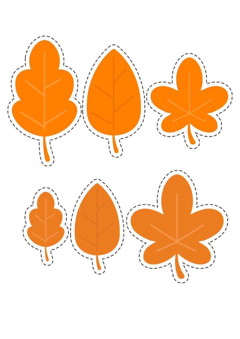 Autumn Tree and Leaves Color Matching Activity | 11 Colors