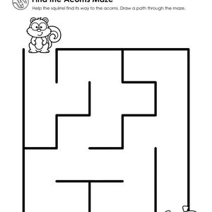 Fall Animals Preschool Curriculum Printables | Fall Animals Preschool ...