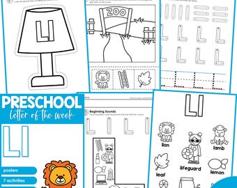 Letter Recognition Find the Letter Worksheets | Letter of the Week ...