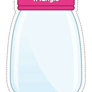 Buttons and Jars Shape Match | Fun Shape Recognition and Sorting Game ...