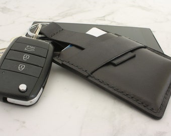 leather card holder leather key ring 2 in 1 cardholder keyring multifunctional leather gift idea can be personalised leather keyholder - Card Holder With Keyring leather card holder leather key ring 2 in 1 cardholder keyring multifunctional leather gift idea can be personalised leather keyholder - Card Holder With Keyring