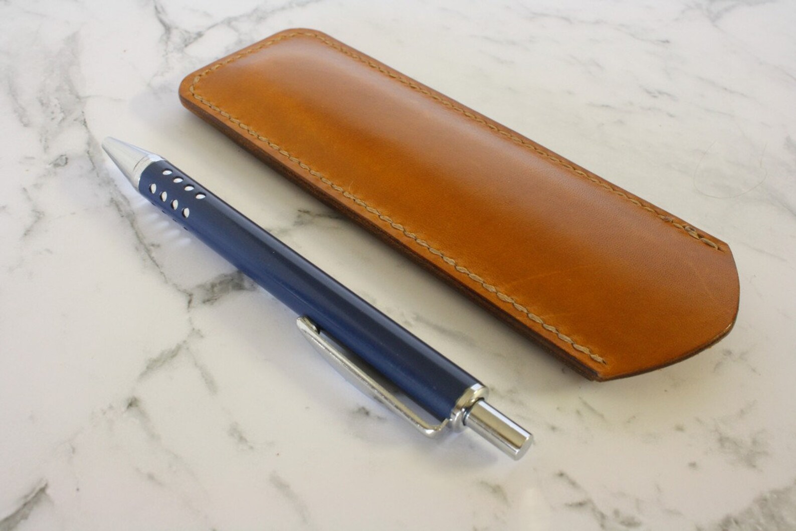 Leather Pen Case Leather Pen Holder Leather Pen Pouch Etsy New Zealand