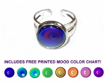 mood ring feelings chart