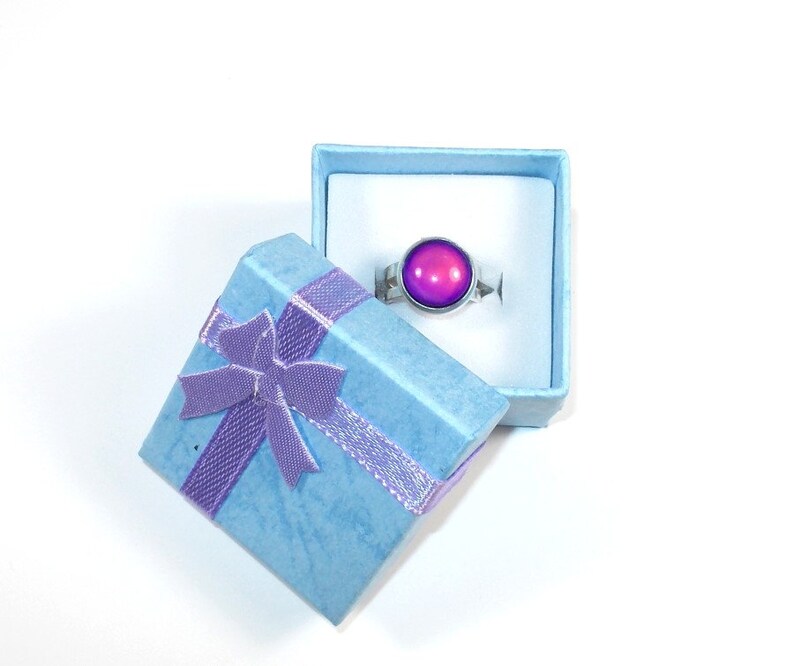 Handmade in the USA Real Ring with Glass Cabochon Ring for Boys or Girls Kids Dragon Eye Ring Gift for Little Boy or Girl