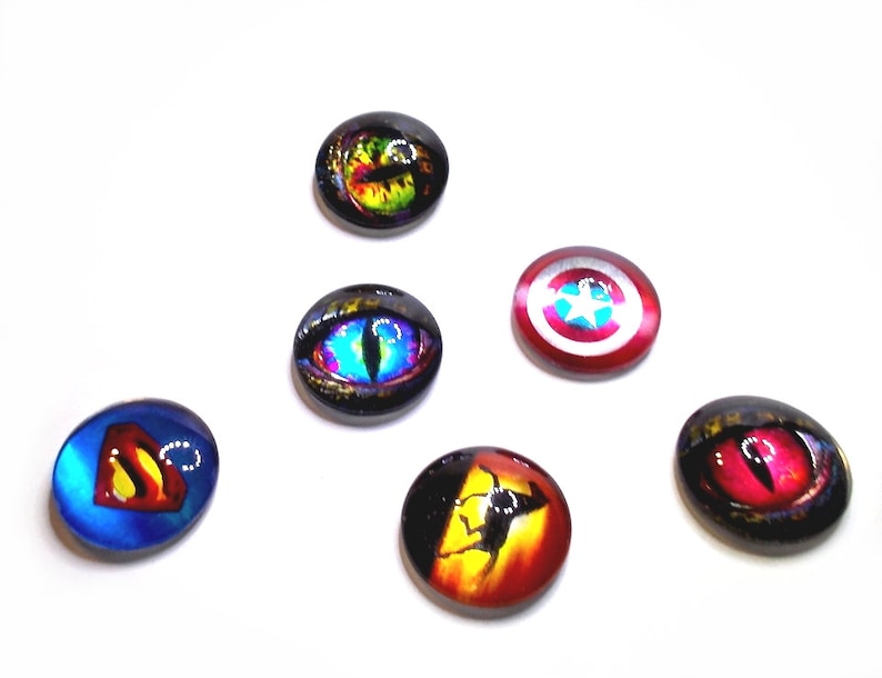 Handmade in the USA Real Ring with Glass Cabochon Ring for Boys or Girls Kids Dragon Eye Ring Gift for Little Boy or Girl