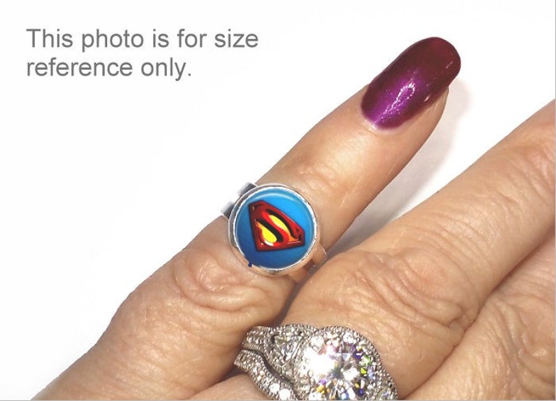 Handmade in the USA Real Ring with Glass Cabochon Ring for Boys or Girls Kids Dragon Eye Ring Gift for Little Boy or Girl