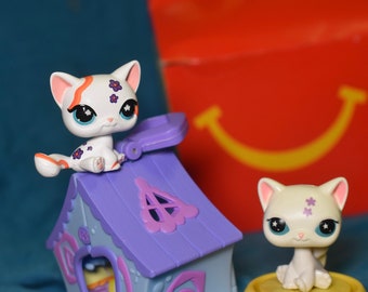 Littlest Pet Shop LPS Custom Redesigned Happy Meal Shorthair Cat