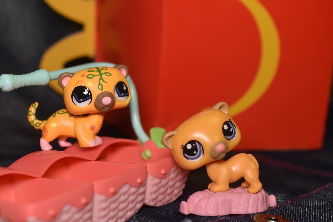 Littlest Pet Shop LPS Custom Redesigned Happy Meal Ferret Etsy