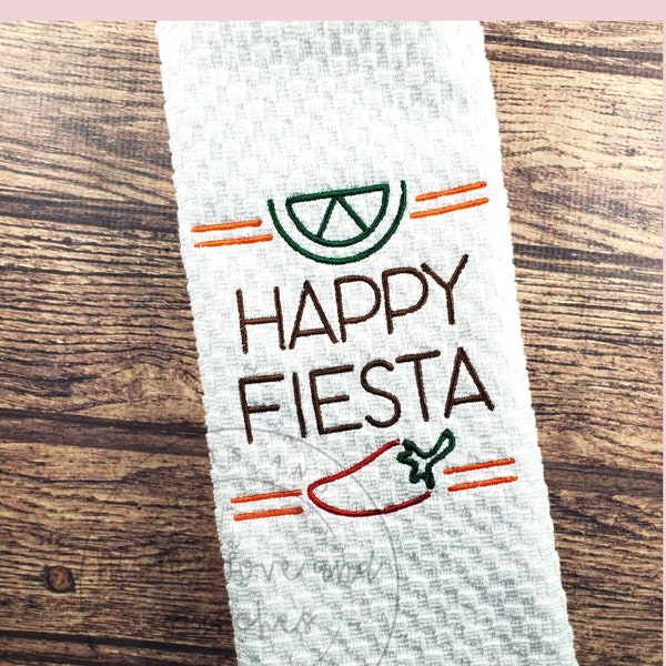 Fiesta Cinco de Mayo Kitchen Towel