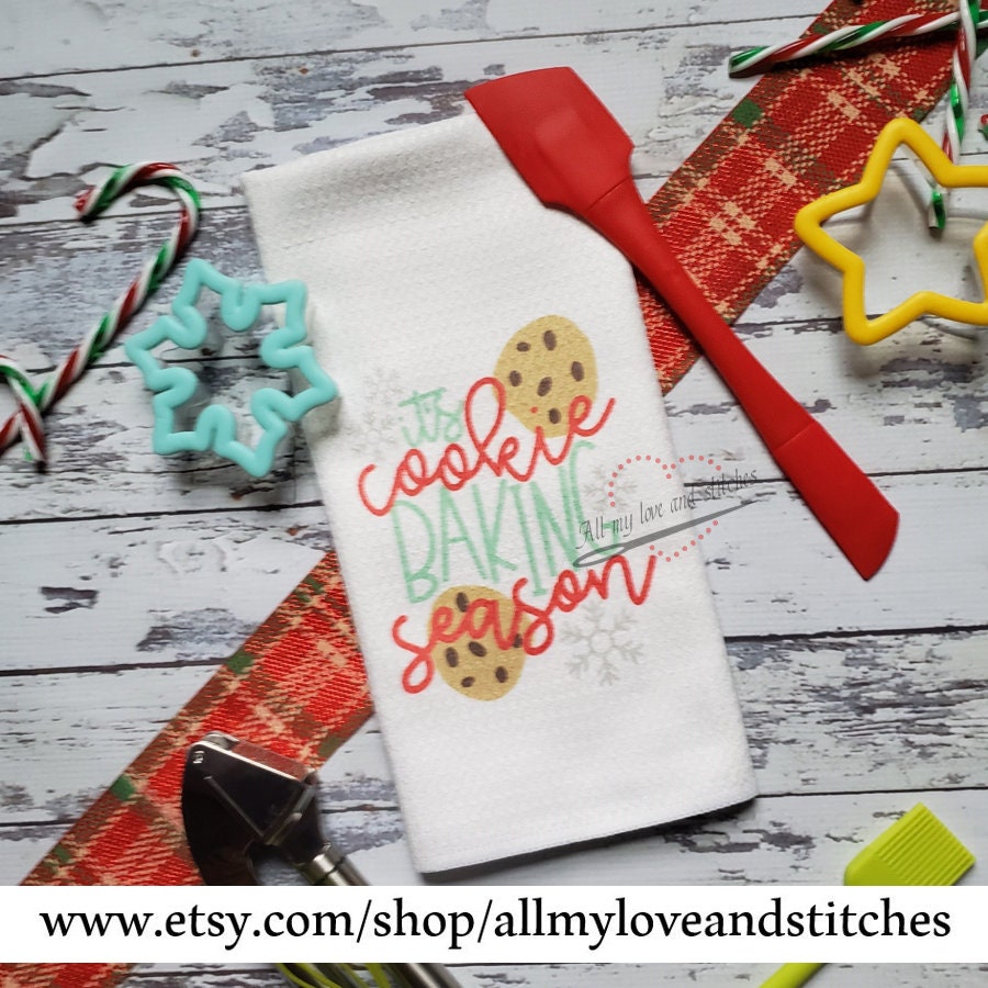 Choose Any Two Christmas Kitchen Towels Gift Set of 2 Etsy