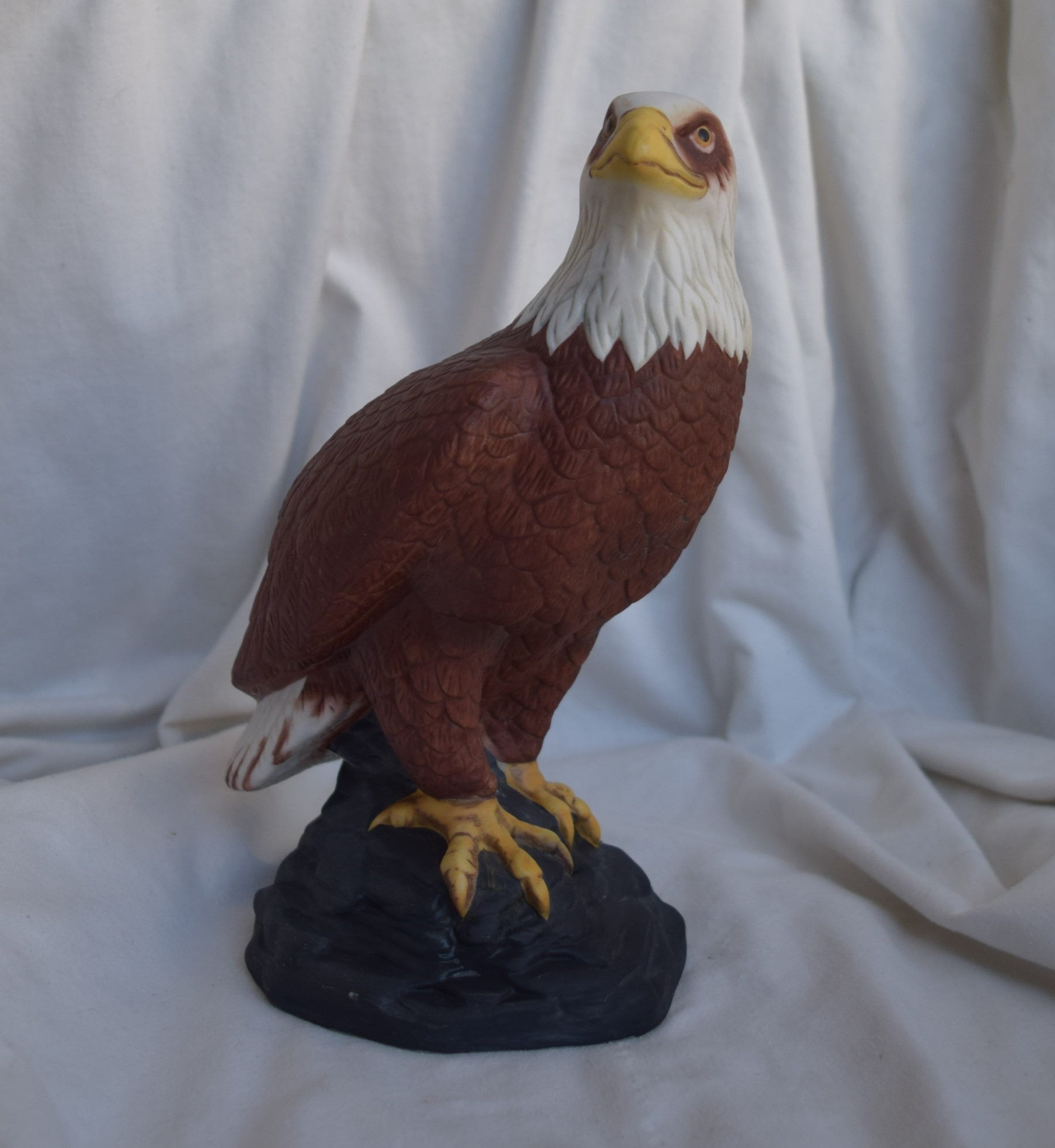 Vintage Porcelain Bald Eagle Figurine Avon 1982 Etsy