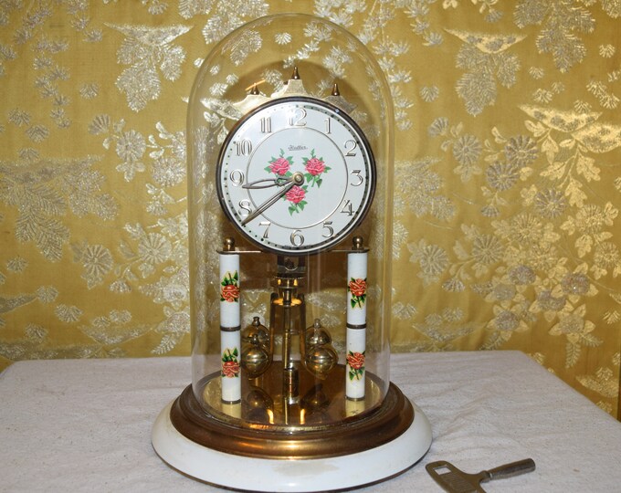 Vintage S. Haller Anniversary Clock Made in Germany 1960 Clock Etsy
