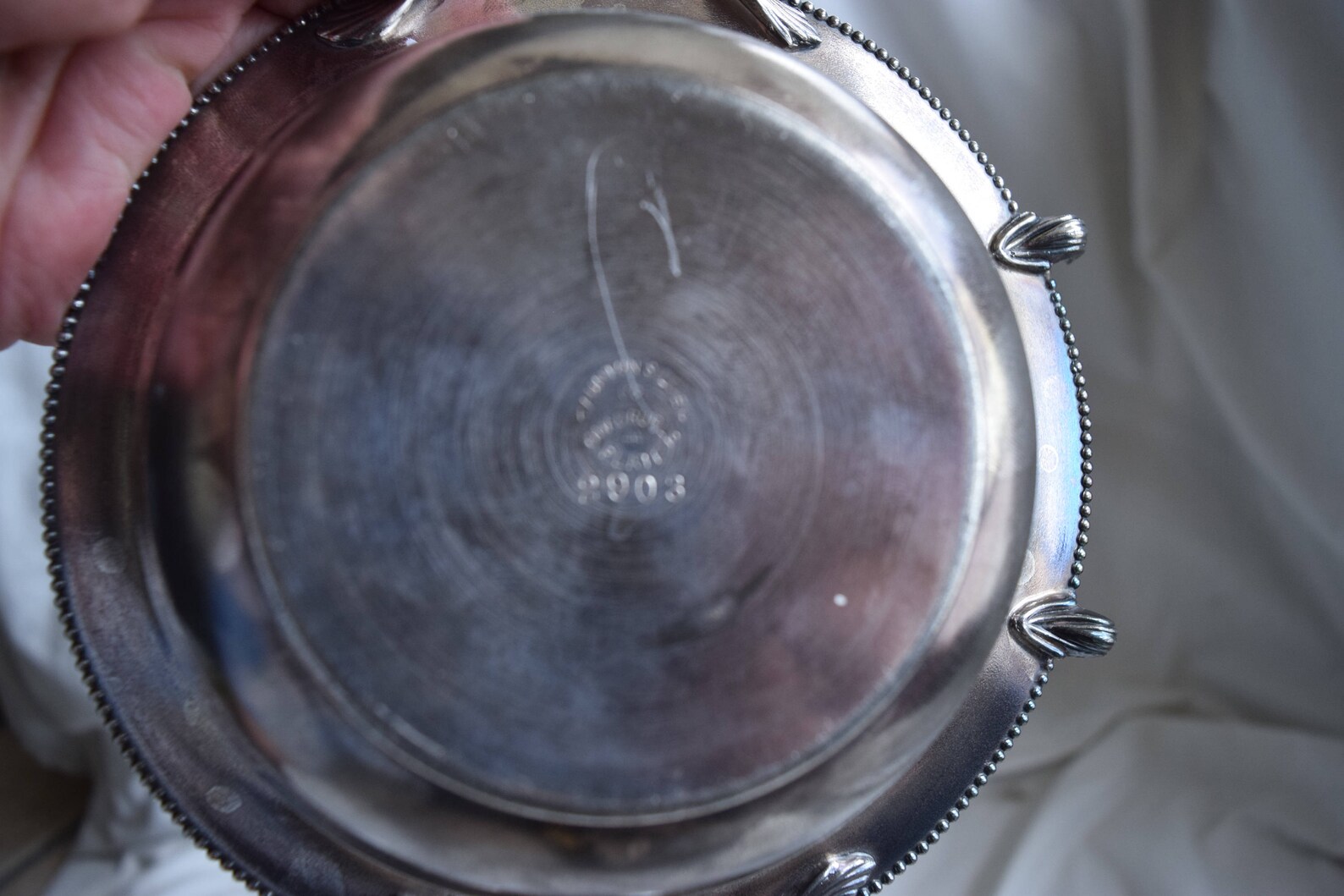 Antique Taunton Silver Co. Quadruple Plate Covered Serving Etsy