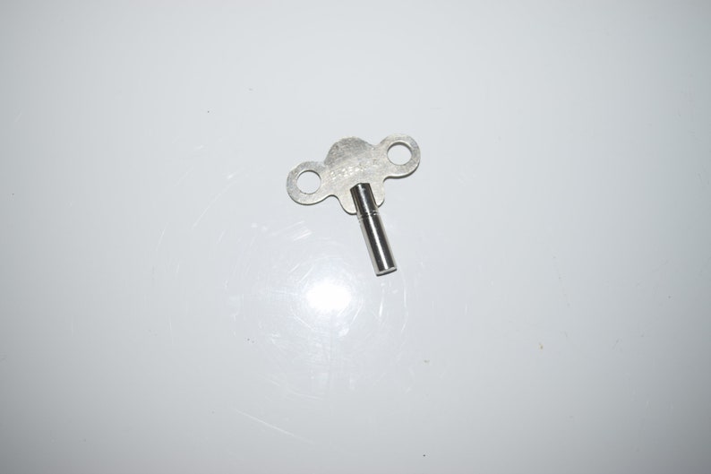 Vintage Silver Clock Windup Key India 4 Size 3.25 Wall Etsy